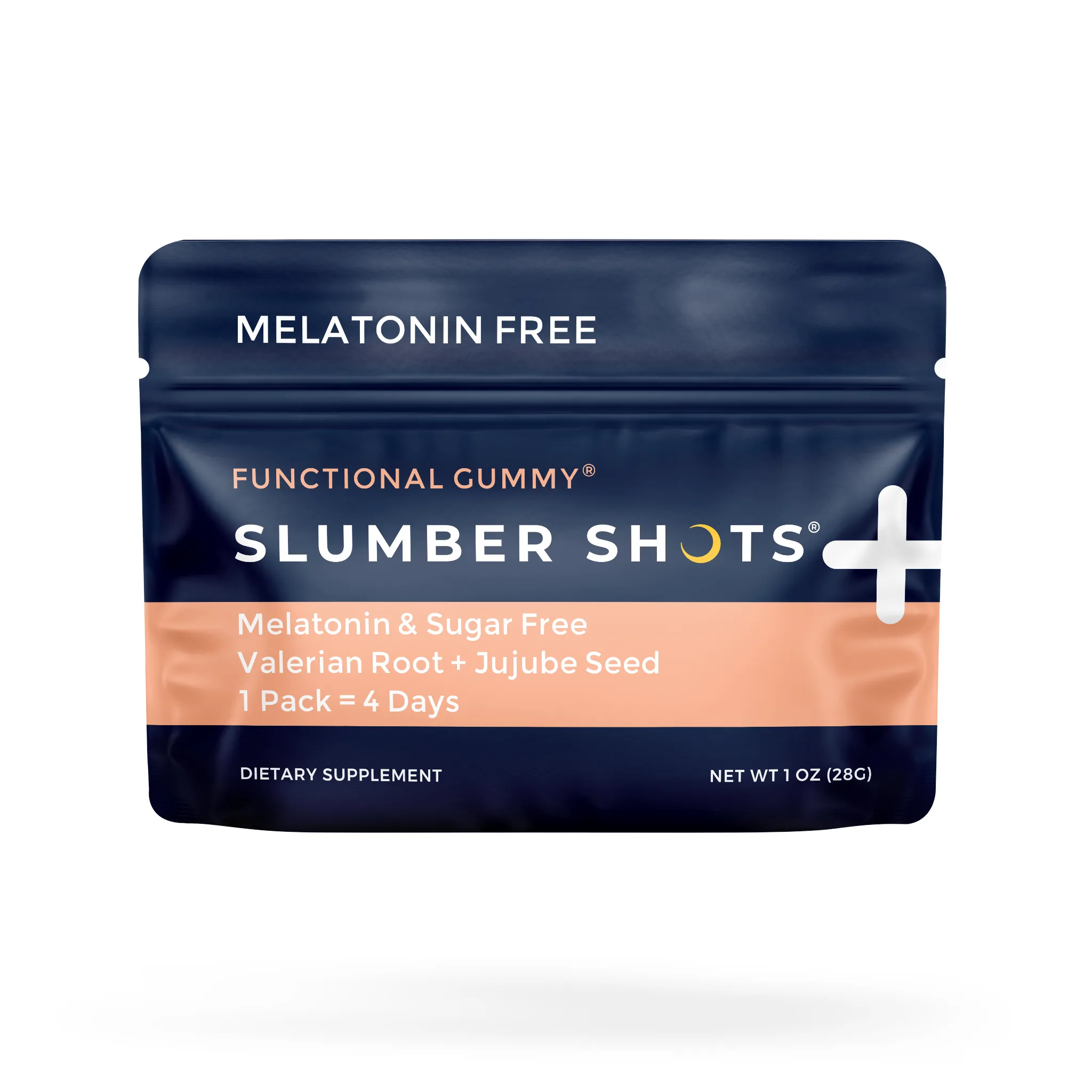 melatonin free slumber shots pouch