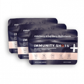immunity shots sample pack - Elderberry & Goji Berry Immunity Shots Gummy Vitamins